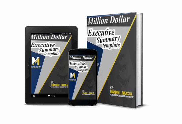 Million Dollar Executive Summary Template