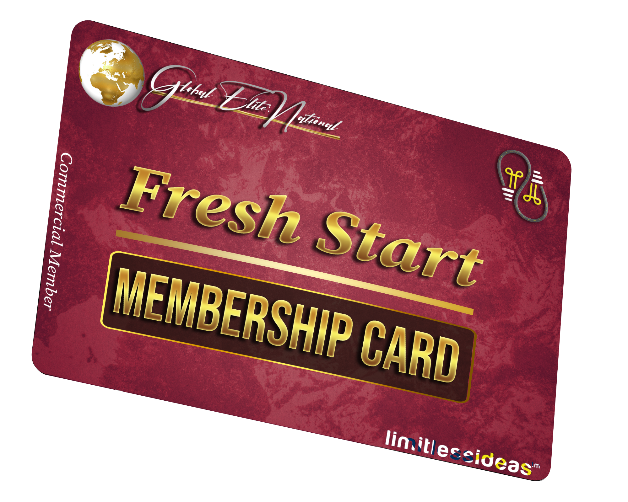 Marketing Global Elite Fresh Start Card Commercial Ready