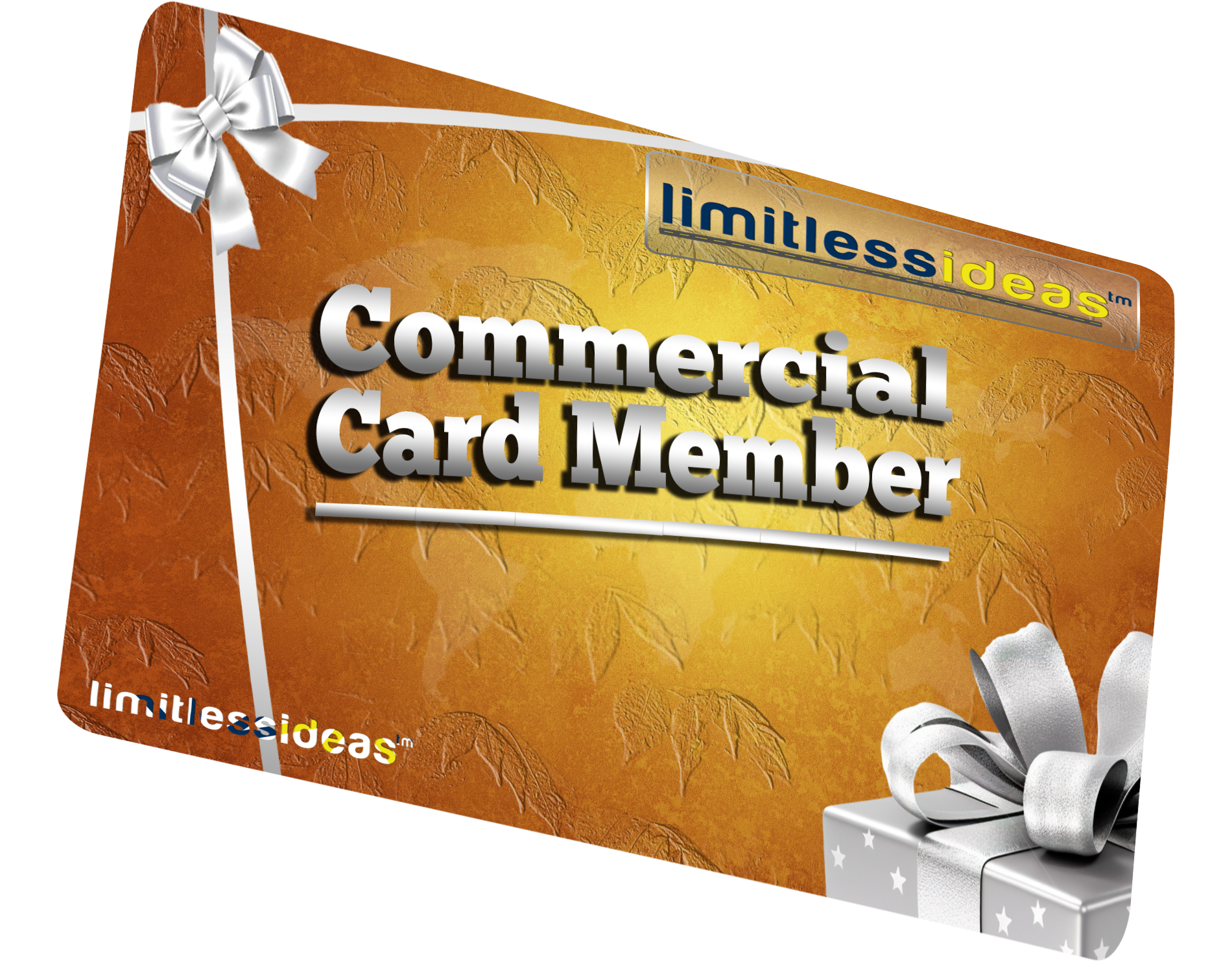 Marketing Limitless Ideas Commercial Card Member Ready